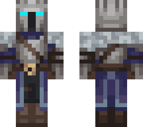 medieval knight (with blue eyes)