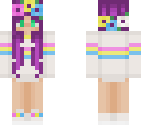 purple hair pan girl new and improved