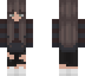 striped girl
