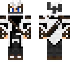 white ninja boy
