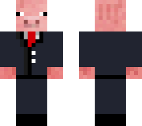 pig in a suit