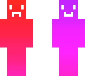 pink to purple gradient -front to back-