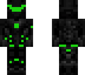 slim 3px green mech