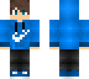 blue nike guy