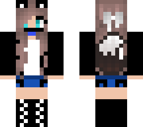 cute tomboy wolf girl