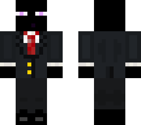 endermen in a sute