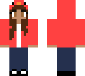 girl w/ elmo hoodie