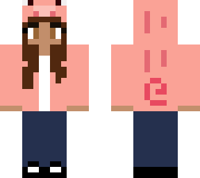 girl w/ pig hoodie