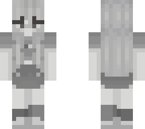 Gray Girl | Minecraft Skin