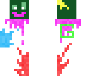 green bucket man