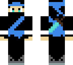 ninja azul