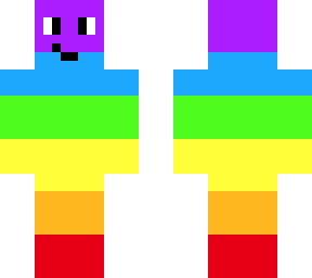 random rainbow person