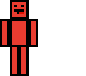 red derpy man