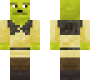 shrek with beard