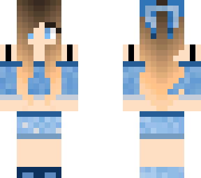 blue girl