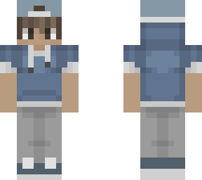 boy with blue hoodie