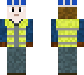 builder in reflex vest
