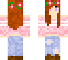 flower fashion (my first skin)