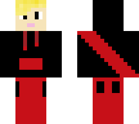 hoodie boy red and black