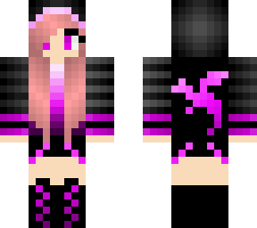 magenta dragon girl
