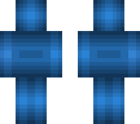 many shades of blue