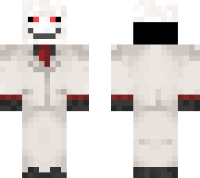 mask white suit
