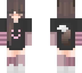 pink wolf girl