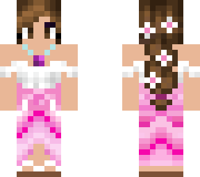 re-edit of the purple/pinkish dress.
