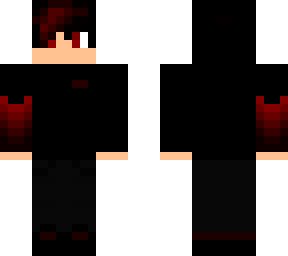 red black evil wolf