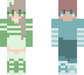 - green and blue - adoptables