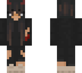 devil girl w/ a scar
