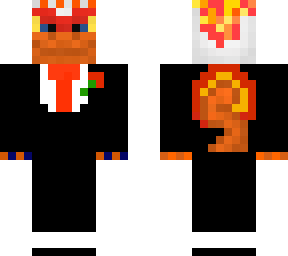 infernape in a suit