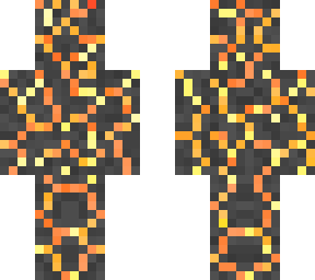 magma in the cracks