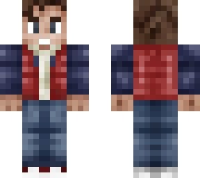 marty mcfly with eyebrows