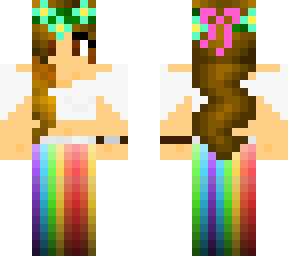 rainbow skirt