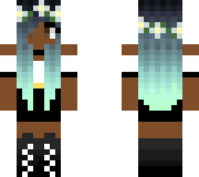 african american girl with ombr hai