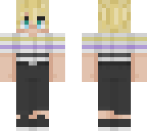 blonde nonbinary