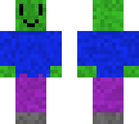 cartoon wool zombie