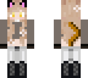 casual cat girl