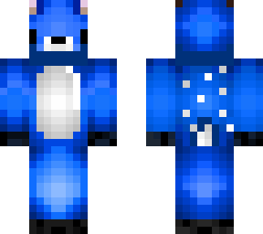 cute blue deer