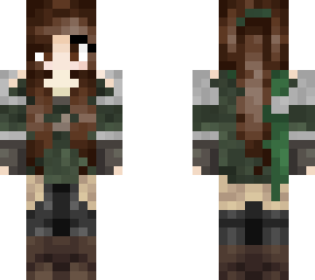 emerald warrior brown hair/eyes update
