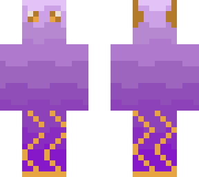 friendly purple and gold fae