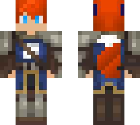 ginger werewolf knight/guard
