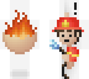 it's on fire! - ce