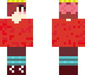 my oc ari (i'm new to makeing skins so don't mind me!)