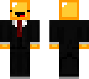 orange derp with business suit updated shoes
