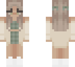 plaid girl w/ sleeves (edited a bit) - credits to cupcakecutie17