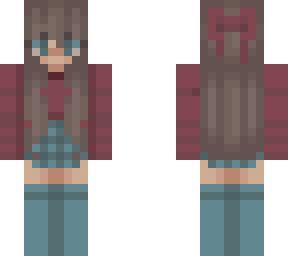 red & blue