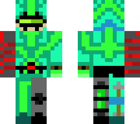 robot espacial verde