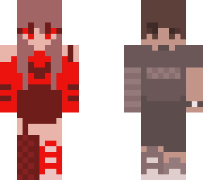 - red and black - adoptable.